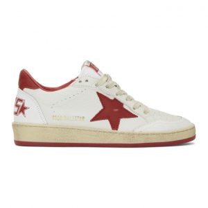 Golden Goose White Ball Star Sneakers (G35WS592.A5)
