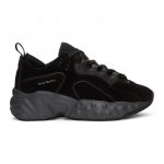 Acne Studios Black Suede Rockaway Sneakers (BD0047)