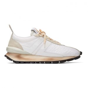 Lanvin White Bumper Sneakers (FM-SKBRUN-NYLO-P20)