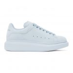 Alexander McQueen Blue Suede Oversized Sneakers (621053WHV67)