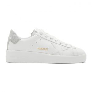Golden Goose White Pure Star Sneakers (G36WS603.A1)