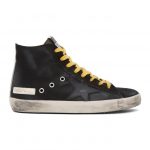 Golden Goose Black Canvas Francy Sneakers (G36MS591.C54)