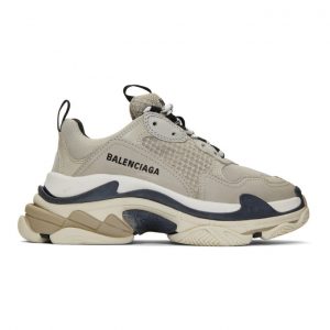 Balenciaga Beige Triple S Sneakers (524039-W09O6)