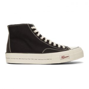 Visvim Black Skagway High-Top Sneakers (0120101001004)