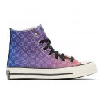 Converse Purple and Blue Happy Camper Chuck 70 High Sneakers (167635C)