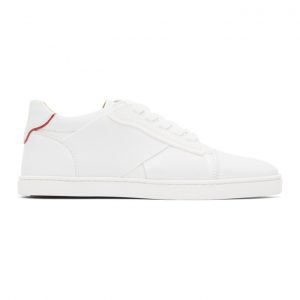 Christian Louboutin White Elastikid Donna Sneakers (1201222)