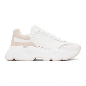 Dolce and Gabbana White Daymaster Sneakers (CK1791 AX589)