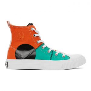 McQ Alexander McQueen Multicolor Orbyt High Sneakers (621914R2693)