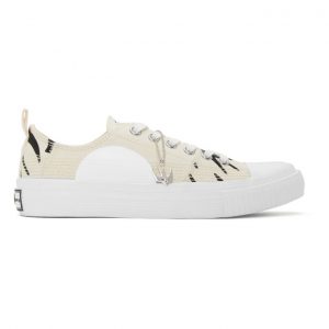 McQ Alexander McQueen Off-White Swallow Orbyt Sneakers (621915R2696)