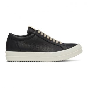 Rick Owens Black Low-Top Sneakers (RP20F2896 LDE)