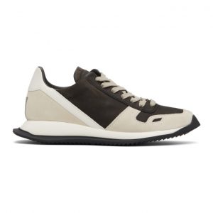 Rick Owens Brown Runner Lace-Up Sneakers (RU20F3811 LCOM4)