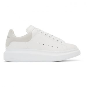 Alexander McQueen White and Off-White Oversized Sneakers (553680WHGP7)