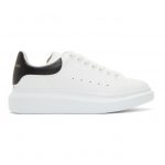 Alexander McQueen White and Black Oversized Sneakers (553680WHGP5)