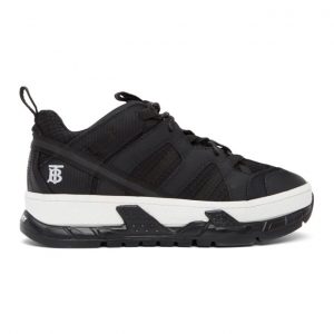 Burberry Black Leather Union Sneakers (8013390)