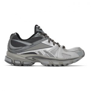 VETEMENTS Grey Reebok Edition Runner 200 Sneakers (UAH21SN934)