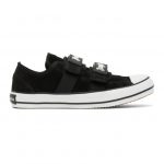 Palm Angels Black Vulcanized Sneakers (PWIA026E20LEA0011001)