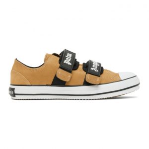 Palm Angels Beige Vulcanized Sneakers (PMIA034E20LEA0011701)
