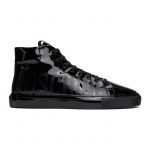 Moschino Black Logo High-Top Sneakers (MB15052G1B GKM)