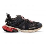 Balenciaga Black and Grey Track Sneakers (542023 W1GB6)