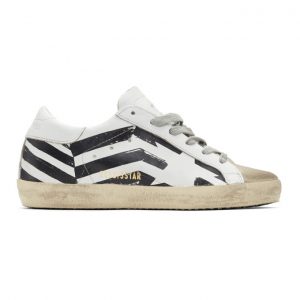 Golden Goose White Flag Superstar Sneakers (GCOWS590.K1)