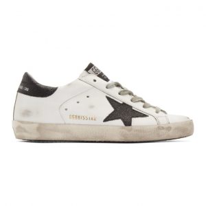 Golden Goose SSENSE Exclusive White Superstar Sneakers (F35WS590.H27)