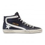 Golden Goose Navy Slide Sneakers (GCOMS595.A2)