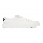 Givenchy White Tennis Light Low Sneakers (BH001TH0G9)