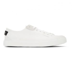 Givenchy White Tennis Light Low Sneakers (BH001TH0G9)