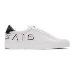 Givenchy White and Black Reverse Urban Street Sneakers (BH001DH0E2)