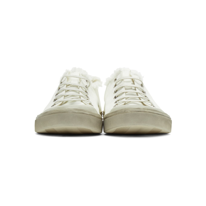 Saint Laurent Off-White Bedford Sneakers (582411GUZ20) (2)