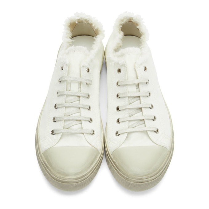 Saint Laurent Off-White Bedford Sneakers (582411GUZ20) (4)