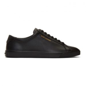 Saint Laurent Black Andy Sneakers (588224 0M500)