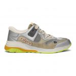 Gucci Silver and Grey Ultrapace Sneakers (587242 HQK20)