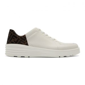 Fendi White Forever Fendi Hybrid Sneakers (7E1238 – A7MT)