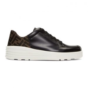 Fendi Black Forever Fendi Low-Top Sneakers (7E1238 – A7ME)