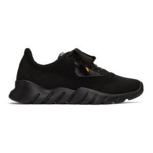 Fendi Black Bag Bugs Knit Sneakers (7E1096 – 4SV)