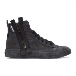 Diesel Black S-Astico Zip Sneakers (Y02137 P3128)