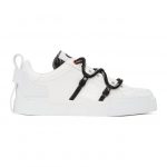 Dolce and Gabbana White Insert Portofino Sneakers (CS1783 AJ986)
