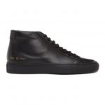 Common Projects Black Original Achilles Mid Sneakers (1529)
