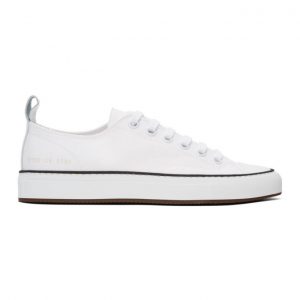 Common Projects White Tournament Low Sneakers (5190)