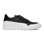 Common Projects Black and White Cross Trainer Sneakers (2263)