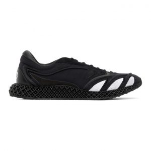 Y-3 Black Runner 4D Sneakers (FU9207)