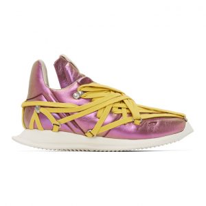 Rick Owens Pink Maximal Runner Sneakers (RR20S7813 LCW1)