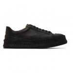 Jil Sander Black Vulcanized Sneakers (JS32108A 11105)