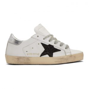 Golden Goose SSENSE Exclusive White Superstar Sneakers (F36WS590.G65)