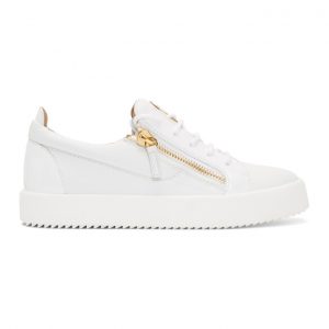 Giuseppe Zanotti White Frankie Sneakers (RU70000 72609)