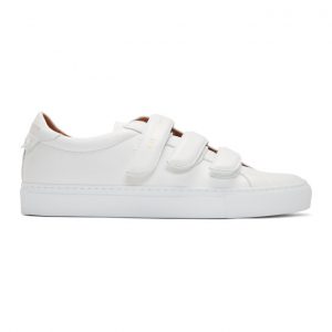 Givenchy White Urban Street Straps Sneakers (BH002GH0JV)