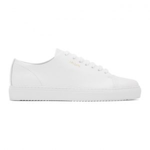 Axel Arigato White Leather Cap-Toe Sneakers (26032)