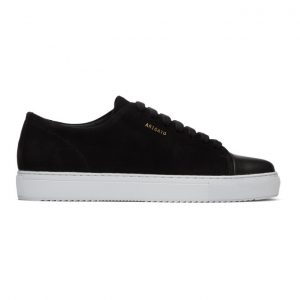 Axel Arigato Black Suede Cap-Toe Sneakers (26034)
