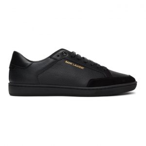 Saint Laurent Black Court Classic SL10 Sneakers (6032231JZ30)